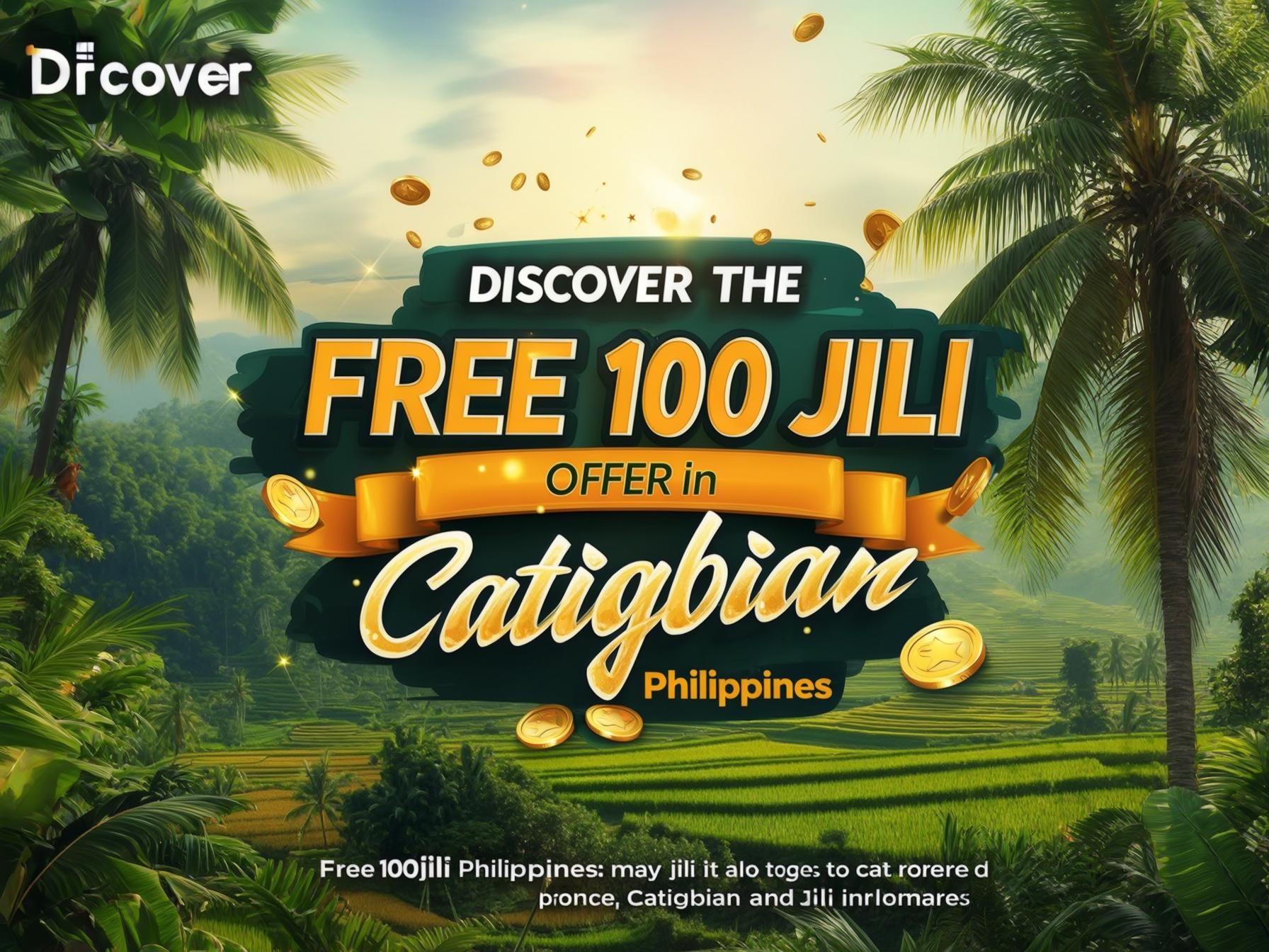 Discover the exciting opportunity to experience Free 100 Jili in Catigbian, Philippines. Learn how to participate and benefit from this incredible offer.