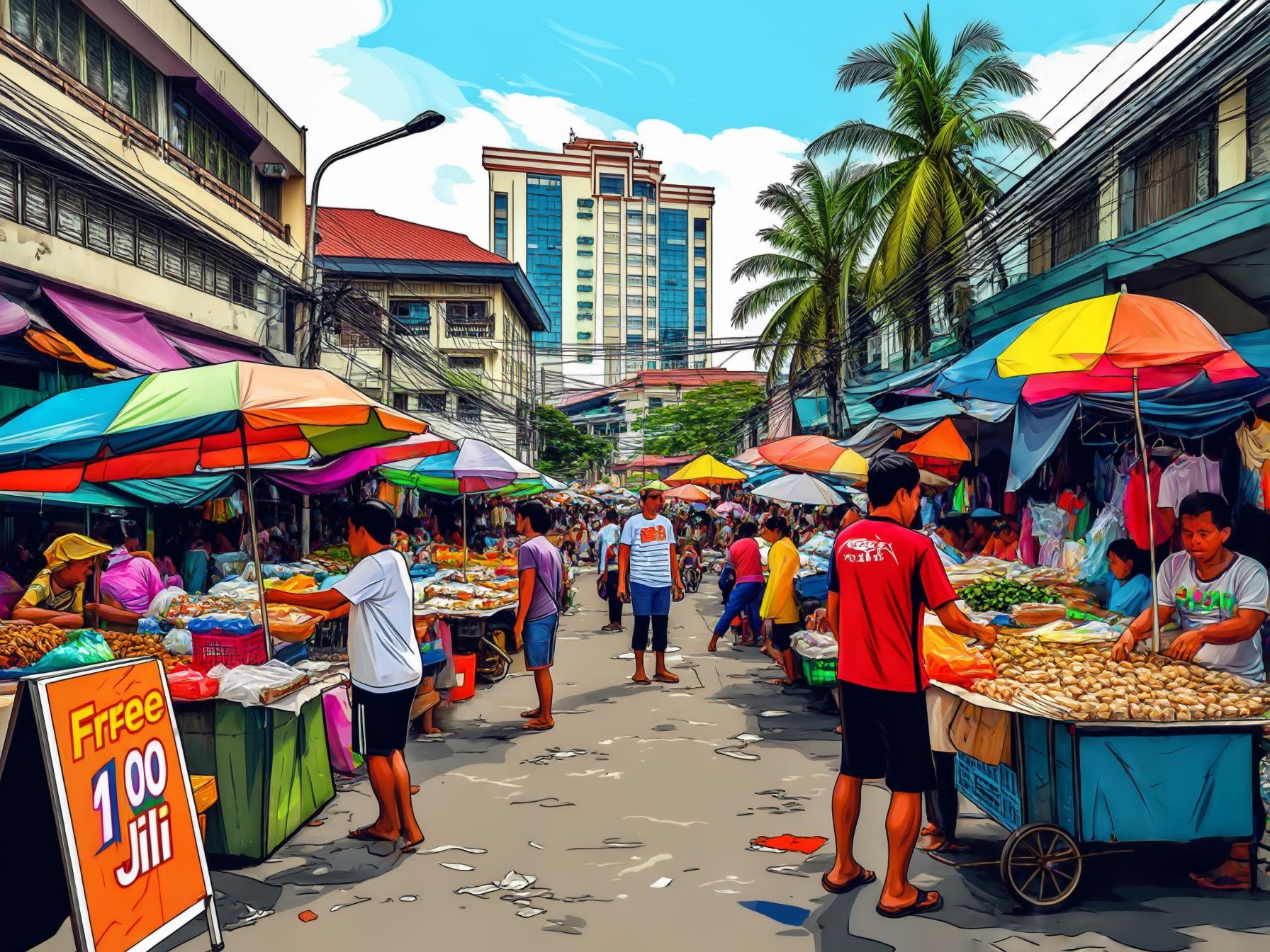 Exploring Free 100 Jili in the City of Balanga, Philippines