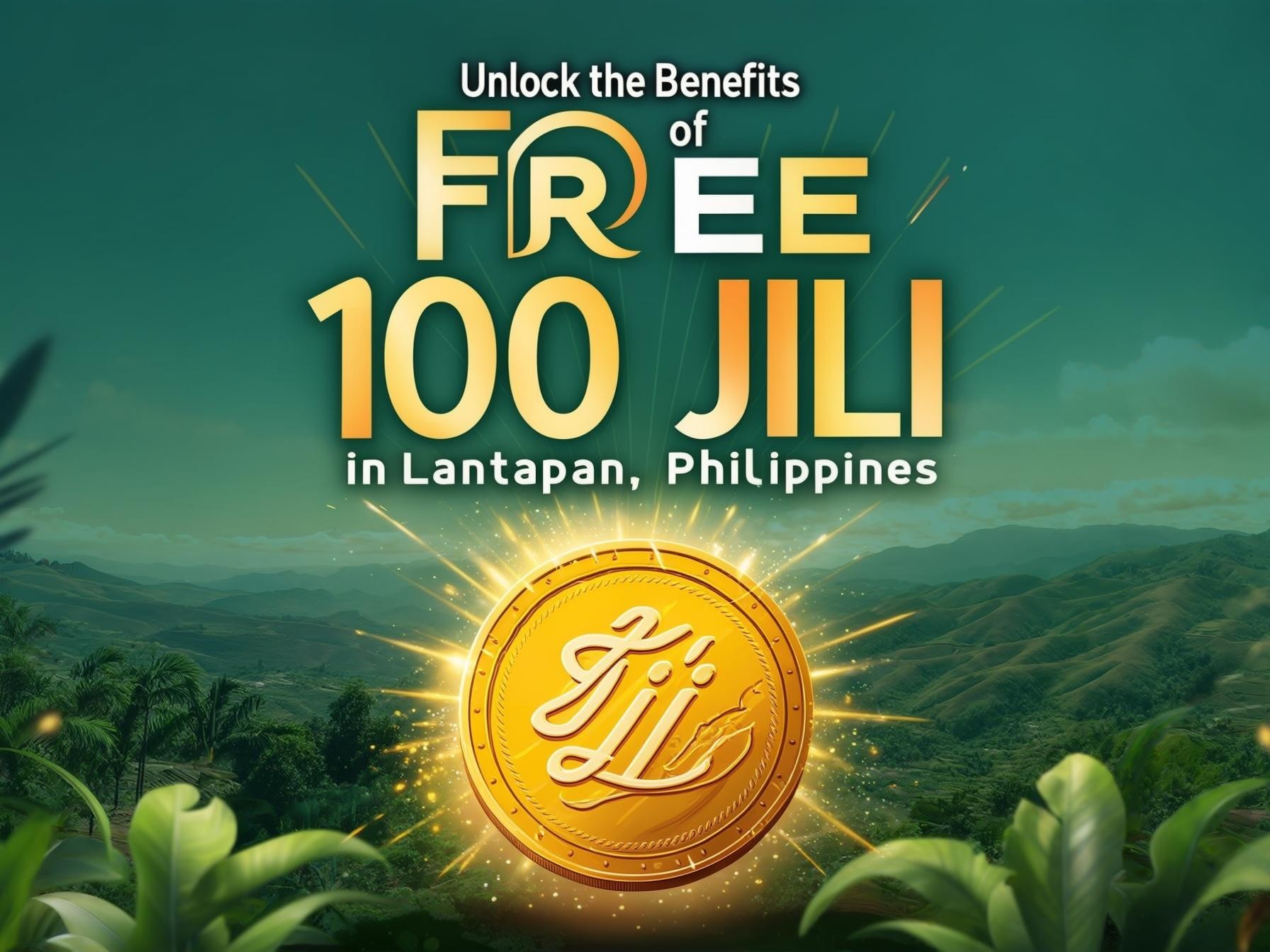 Unlock the Benefits of Free 100 Jili in Lantapan, Philippines