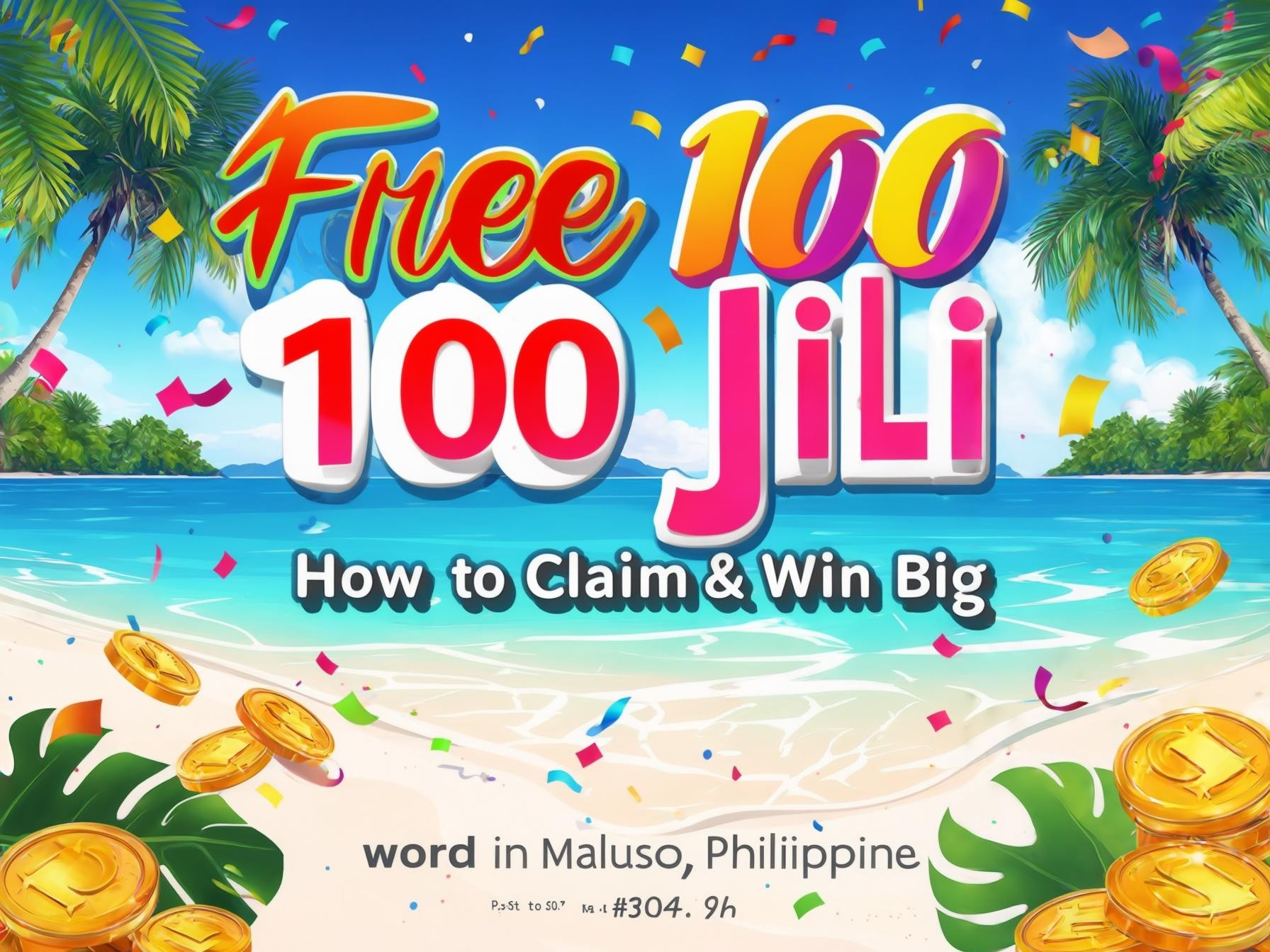 Free 100 Jili in Maluso, Philippines: How to Claim & Win Big